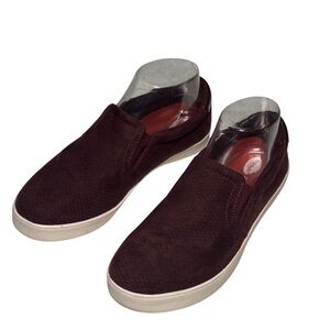 Dr. Scholl’s Be Free Madison maroon slip on sneakers 7.5